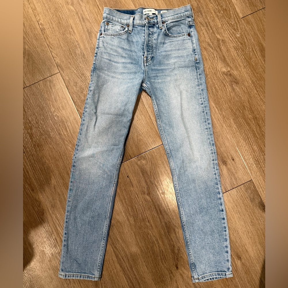 Re/Done Light Blue Skinny Jeans